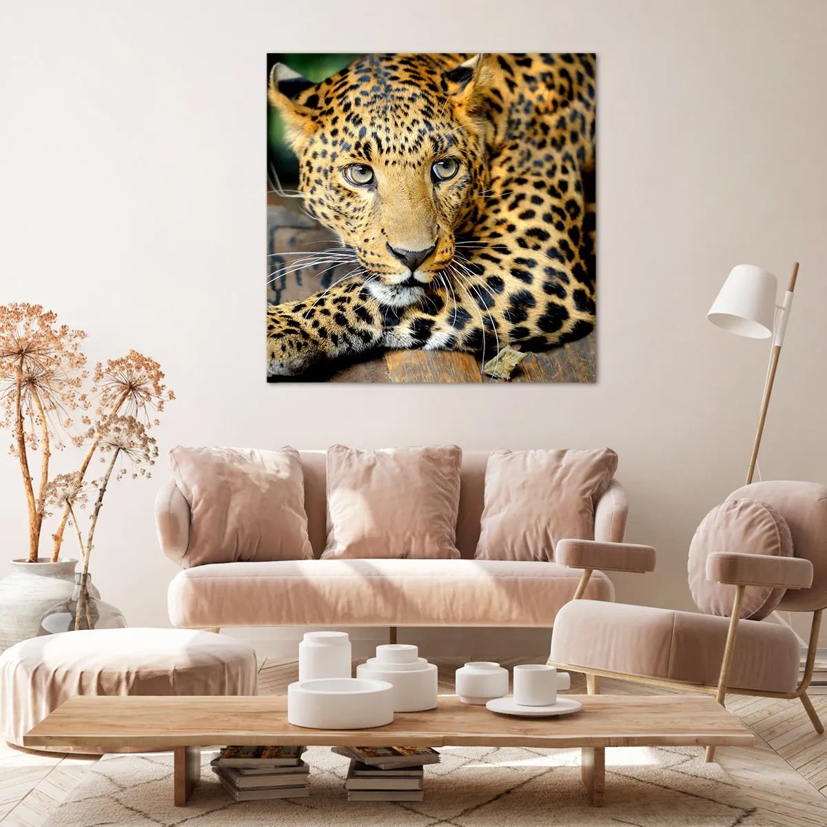 Tablou pe pânză - Nu-ți fie teamă, apropie-te - 50x50 cm