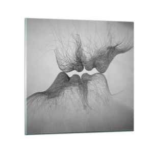 Tablou pe sticlă - Sărutul vântului - 30x30 cm