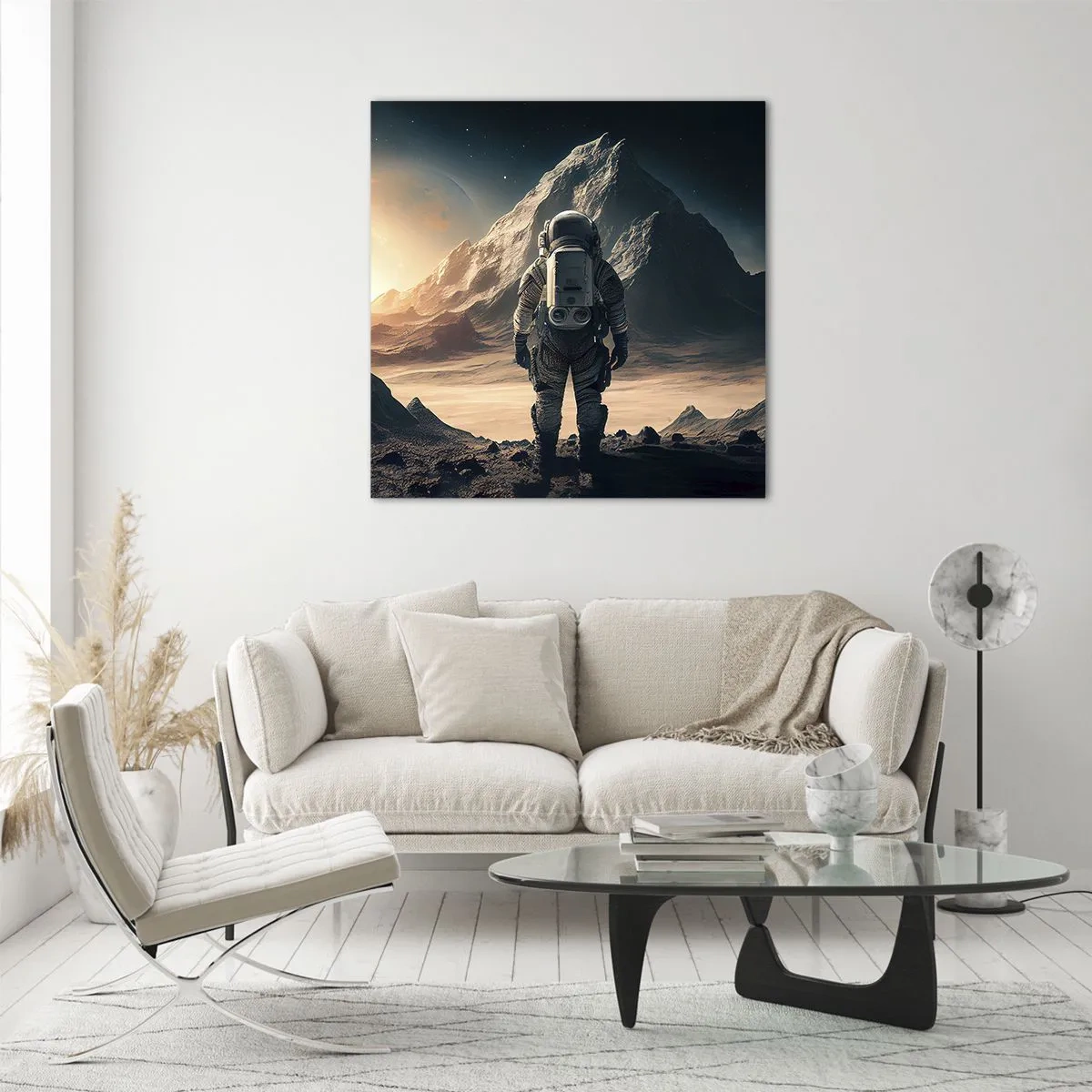 Tablou pe sticlă - O nouă provocare - 70x70 cm