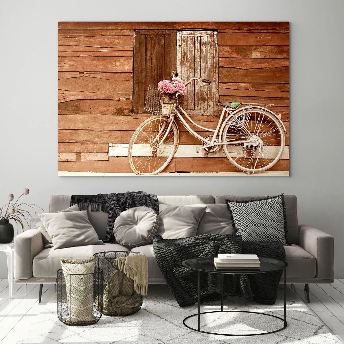 Tablou pe sticlă - Revin imediat - 70x50cm - Mă întorc imediat - Decorațiune modernă pentru perete pentru living și dormitor ARTTOR