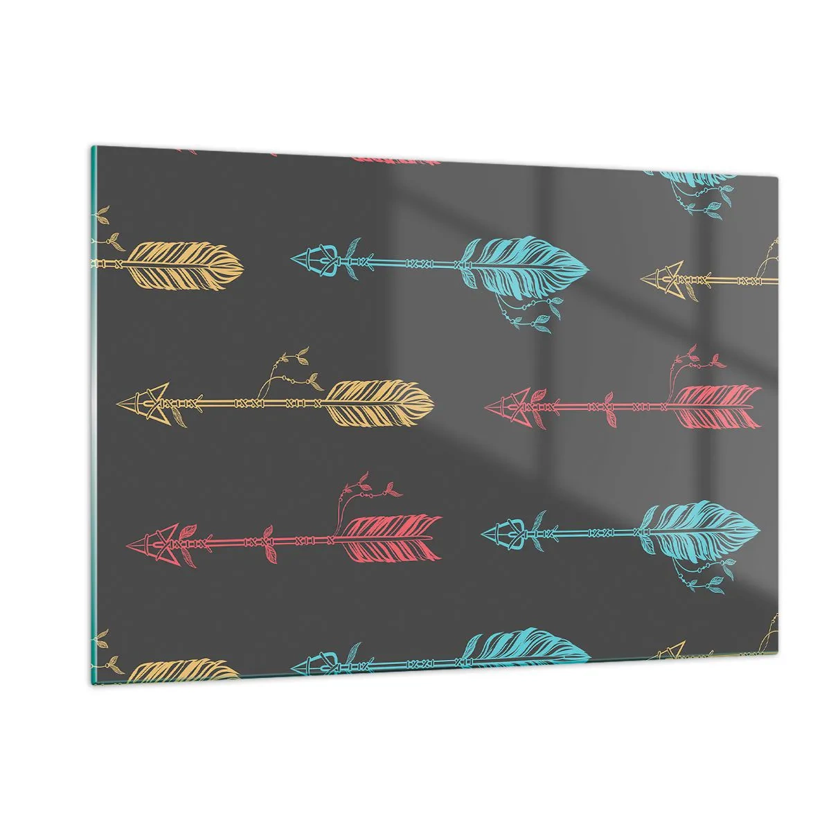 Tablou pe sticlă - În ordine - 120x80 cm