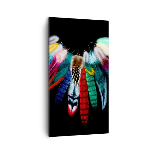 Tablou pe pânză - Colier indian - 45x80 cm