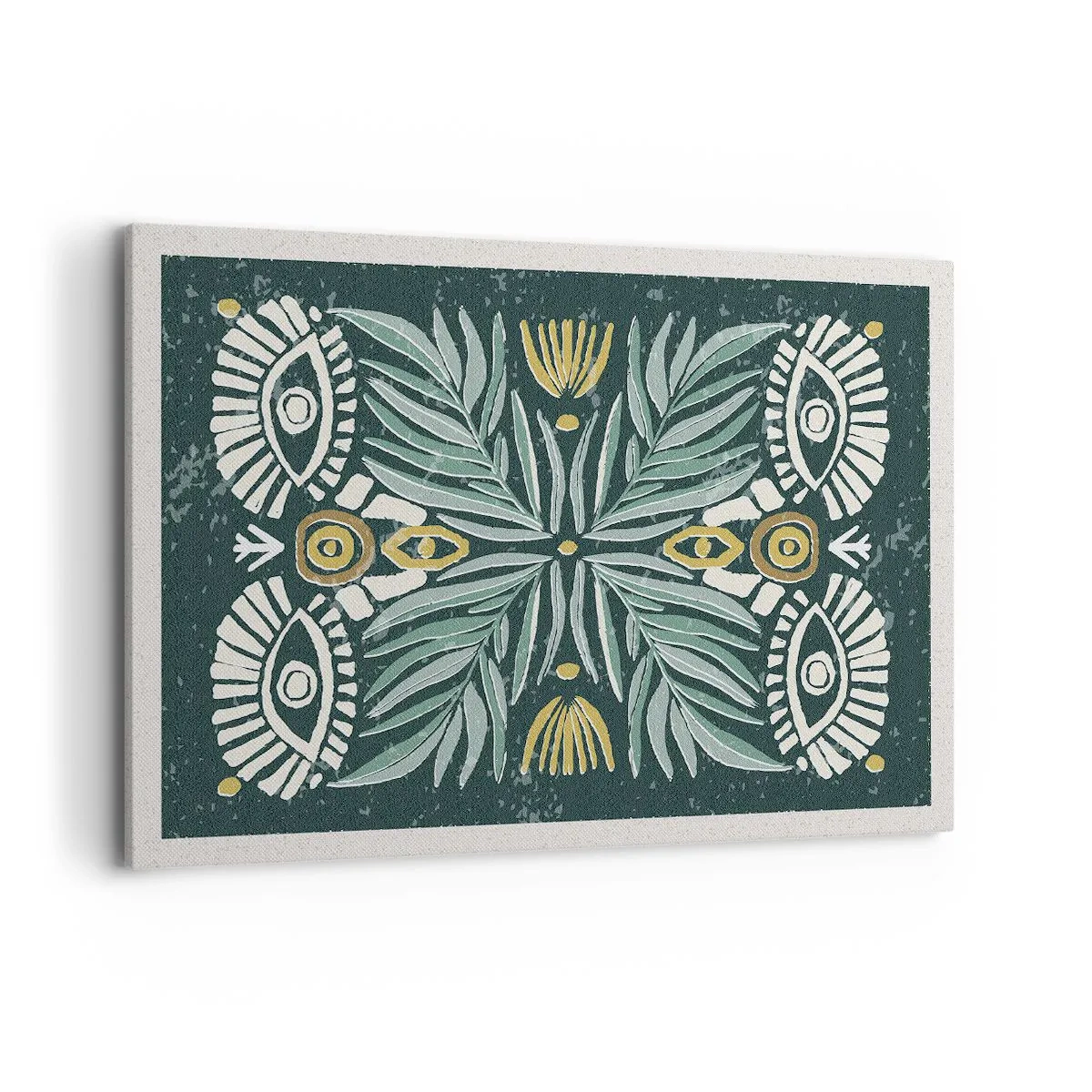 Tablou pe pânză - Ca un decupaj folcloric - 100x70 cm