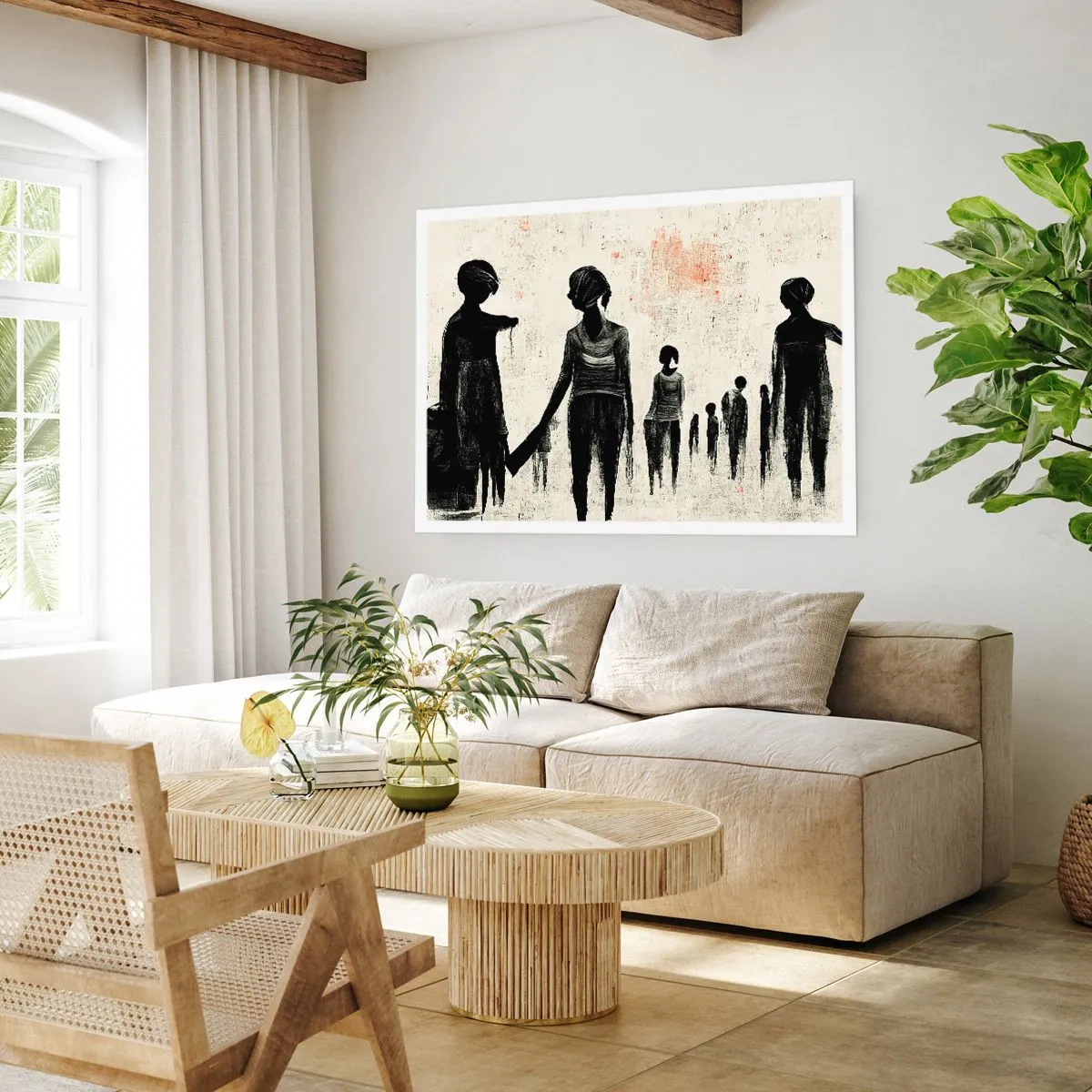 Poster - Împotriva singurătății - 70x50 cm