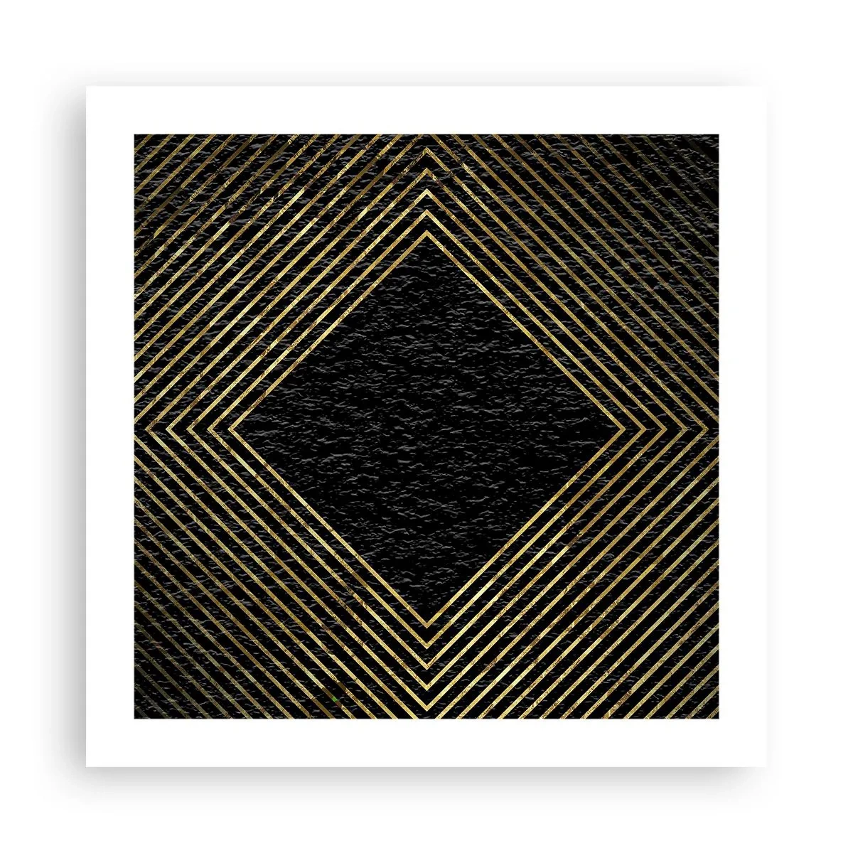 Poster - Geometrie în stil glamour - 50x50 cm