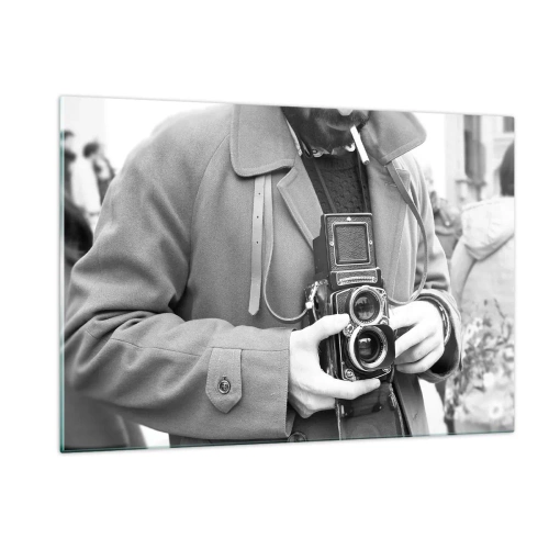 Tablou pe sticlă - În stilul retro - 120x80 cm