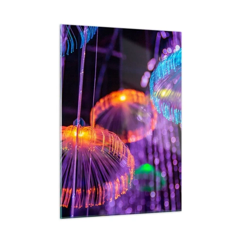 Tablou pe sticlă - Fântână de lumină - 50x70 cm