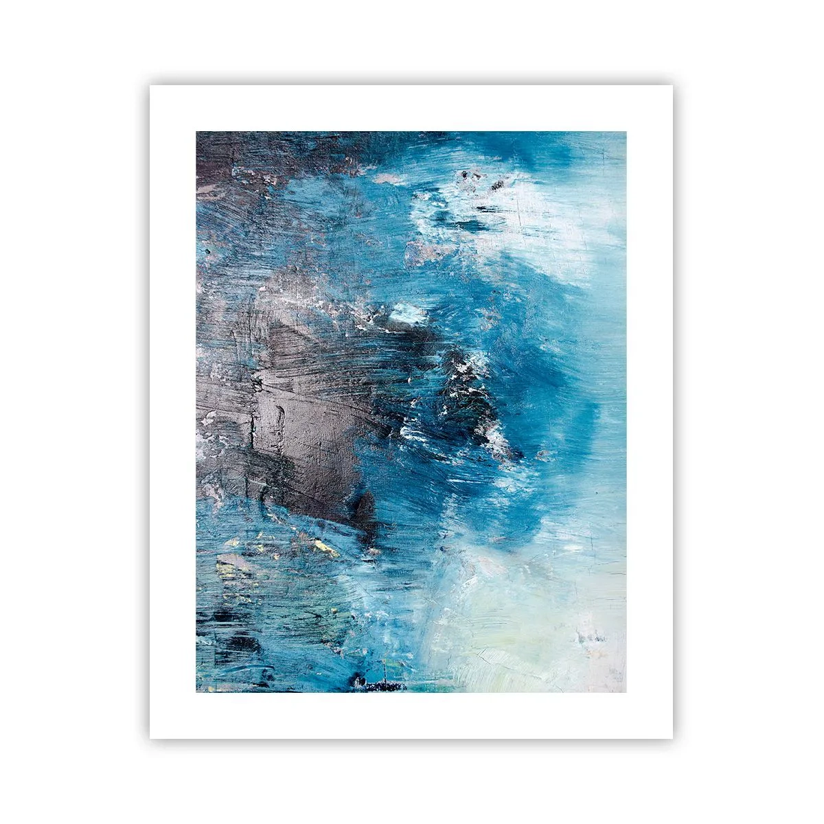 Poster - Rapsodie albastră - 40x50 cm