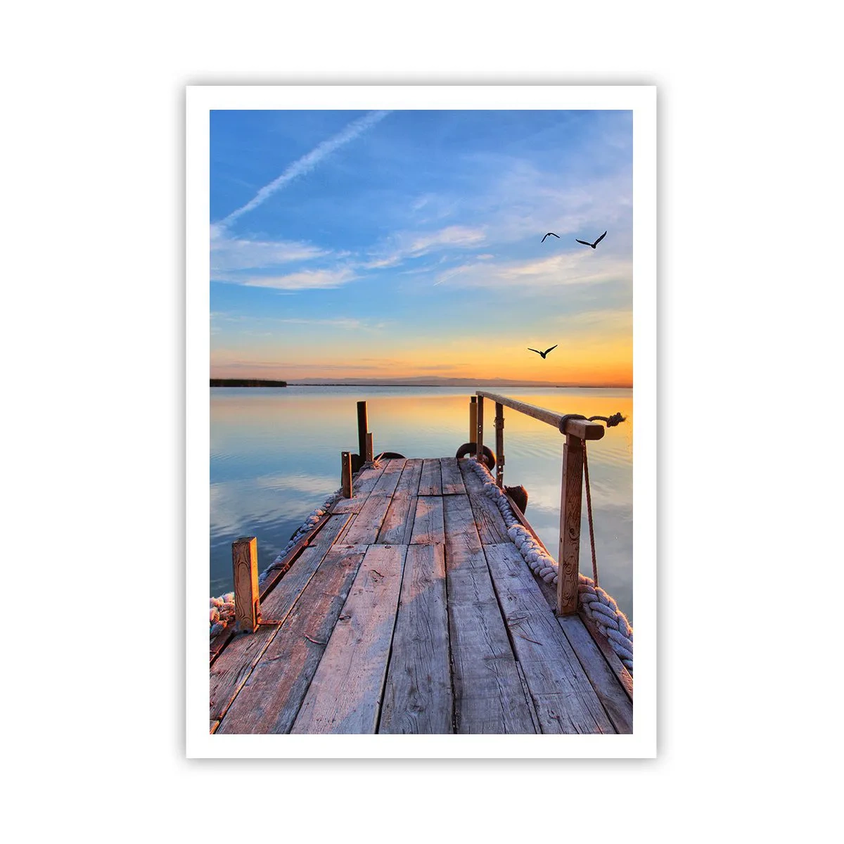 Poster - Mergând înainte spre soare - 70x100 cm