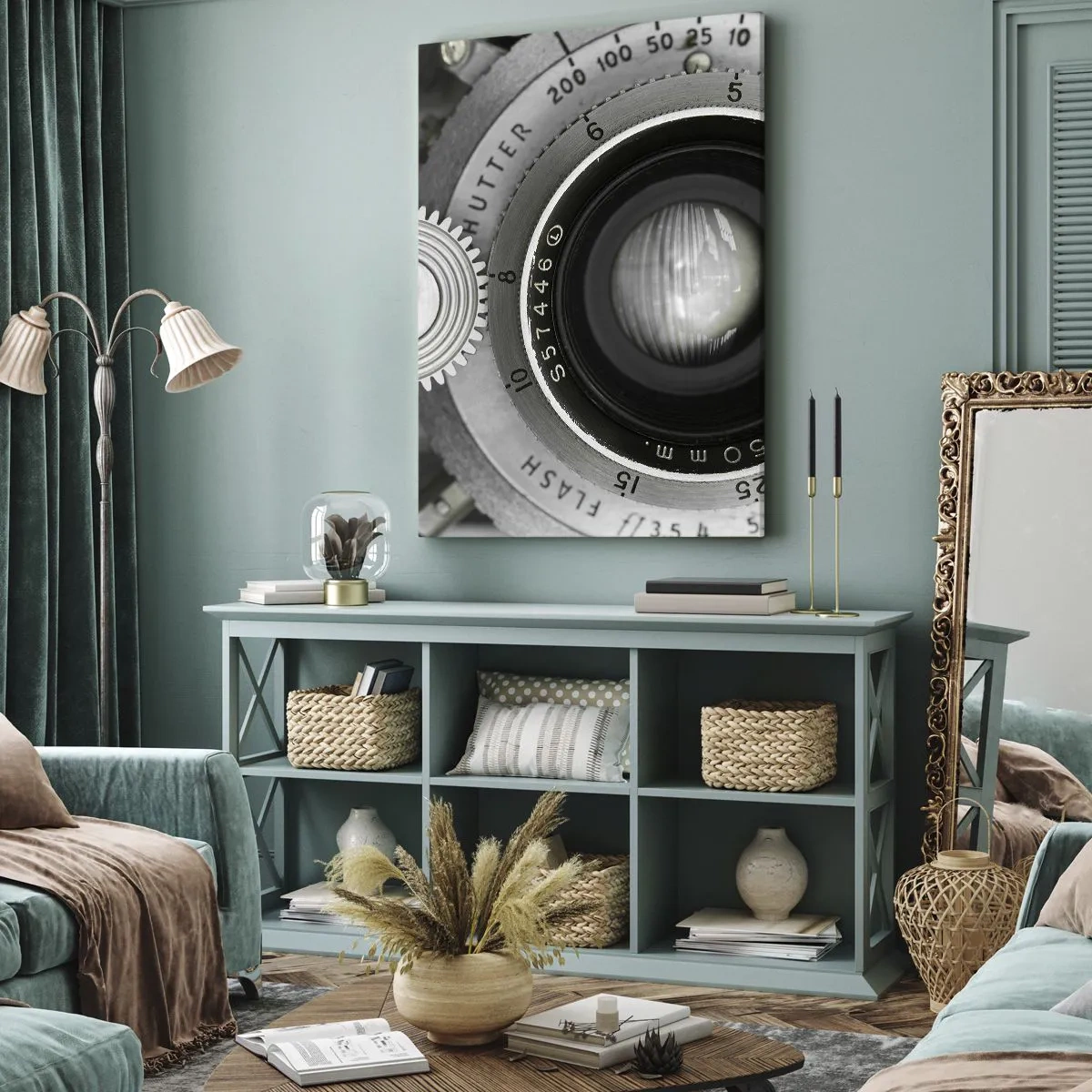 Tablou pe pânză - Povestea de la Hollywood - 45x80 cm