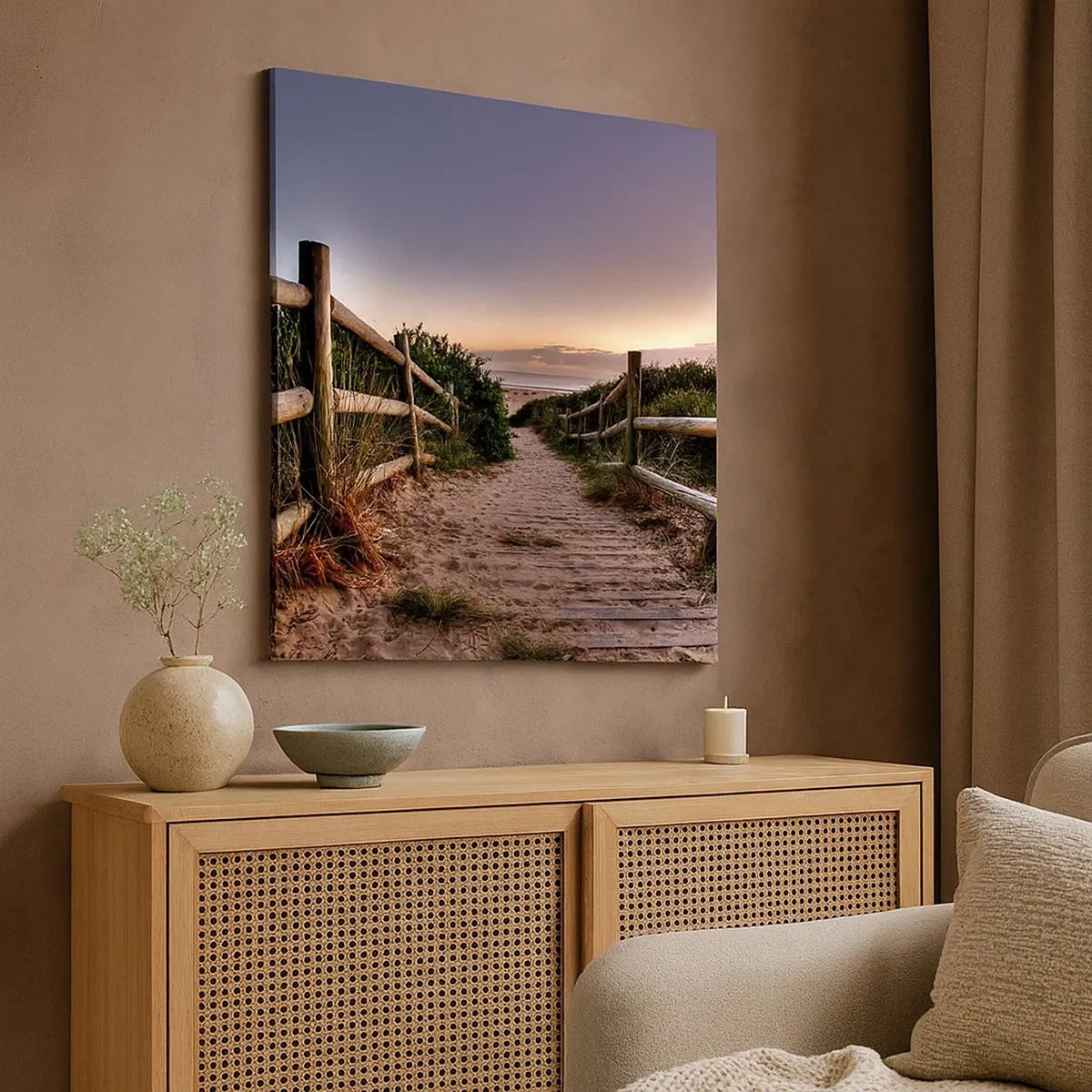 Tablou pe pânză - Deja se vede ținta - 30x30 cm