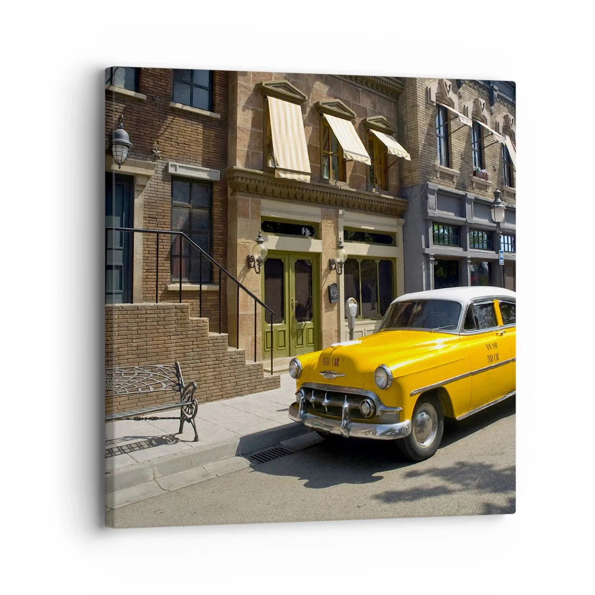 Tablou pe pânză - A fost odată ca niciodată în America - 30x30 cm