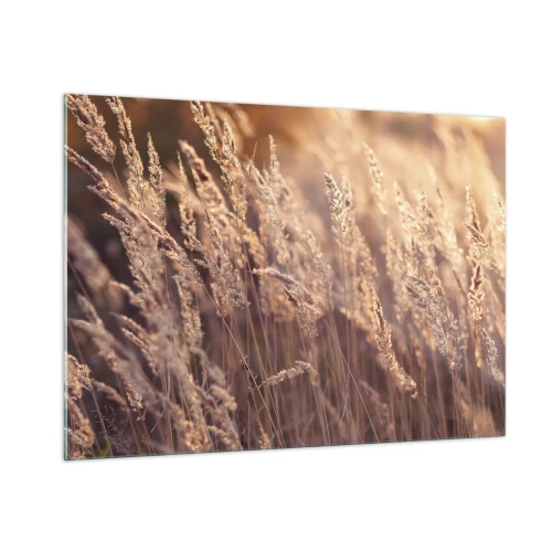 Tablou pe sticlă - Gata să întâmpine toamna - 100x70 cm