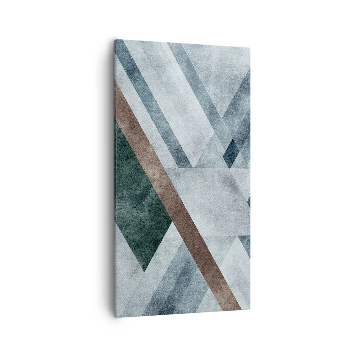 Tablou pe pânză - Eleganța sofisticată a geometriei - 55x100 cm