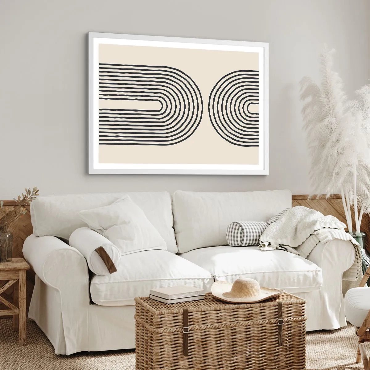 Poster în ramă albă - În curând... - 40x30 cm