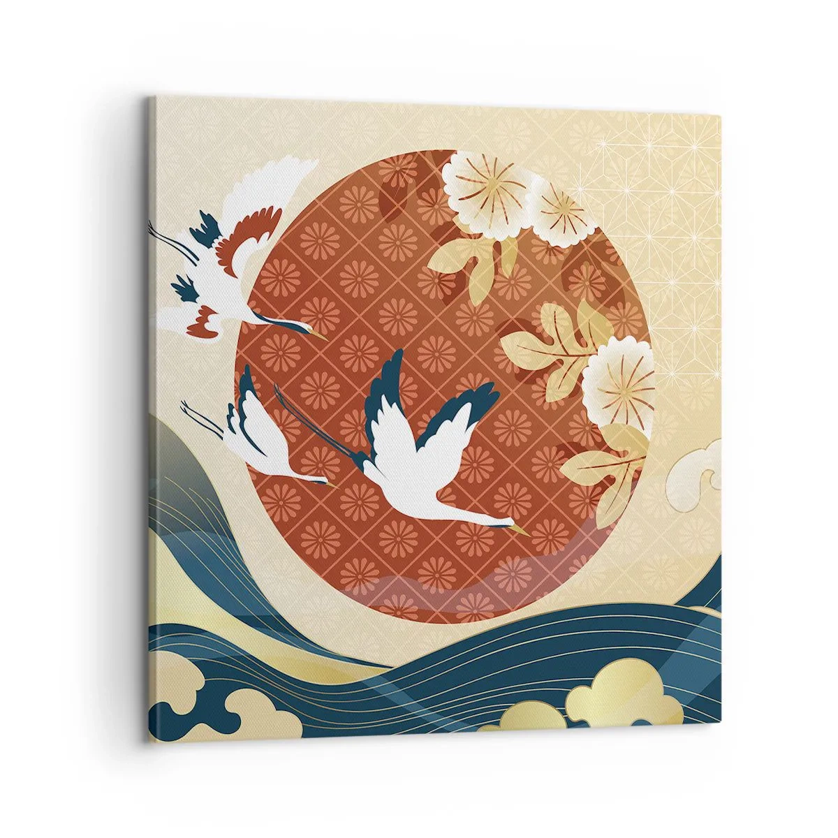 Tablou pe pânză - O fabulă japoneză - 60x60 cm