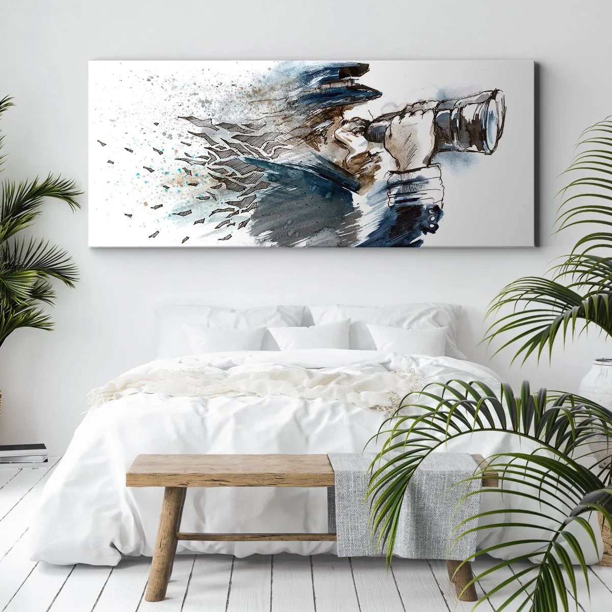 Tablou pe pânză - Zece pe scara Beaufort! - 100x40 cm