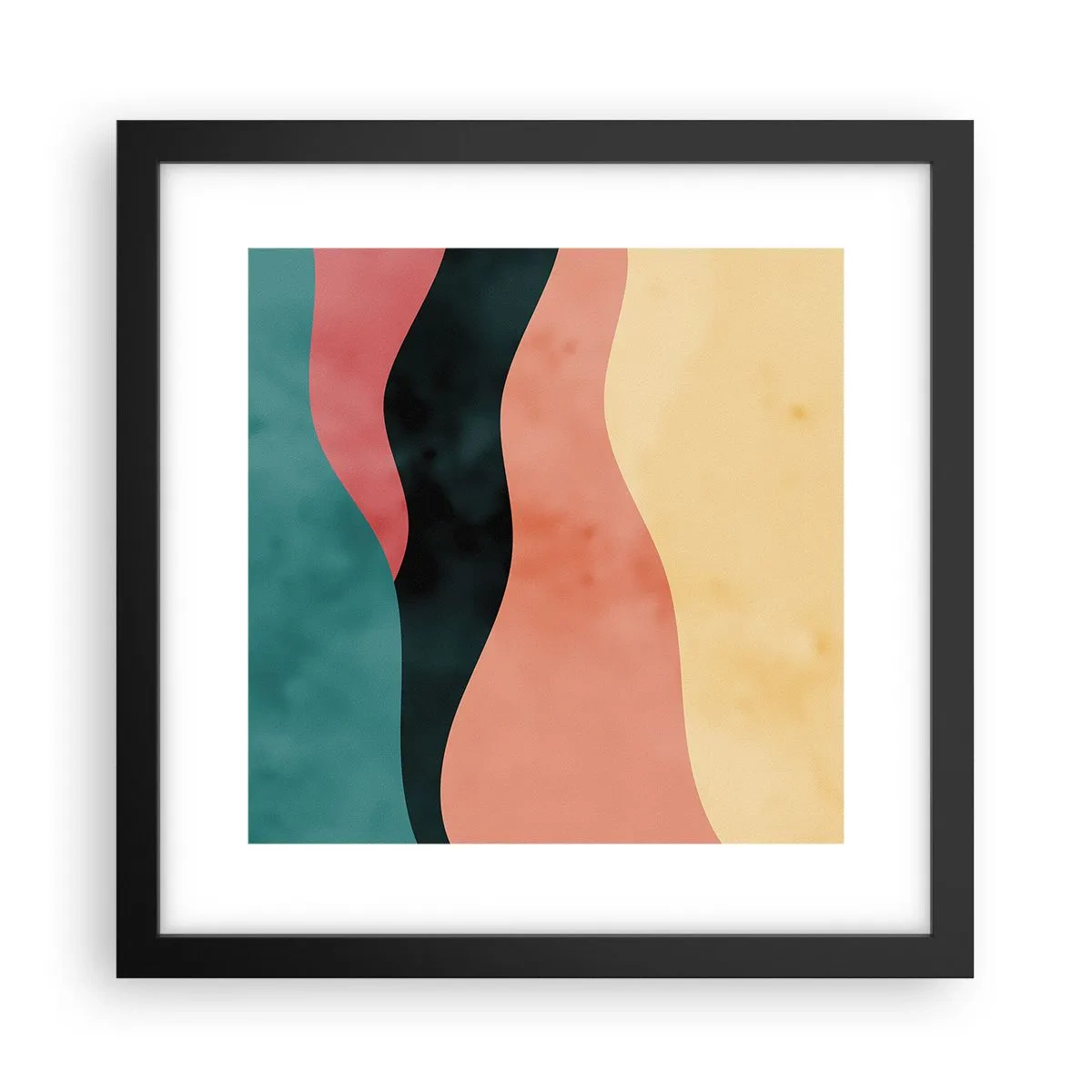 Poster în ramă neagră - Neconformitate compatibilă - 30x30 cm