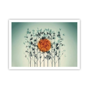 Poster - Soarele japonez - 100x70 cm