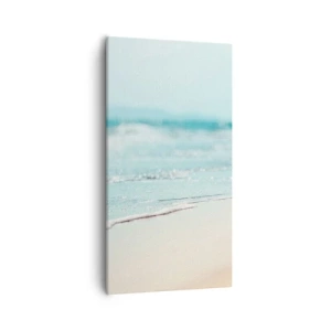Tablou pe pânză - Căldură și zgomotul valurilor - 55x100 cm