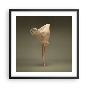 Poster în ramă neagră - Pe cale să zboare - 50x50 cm