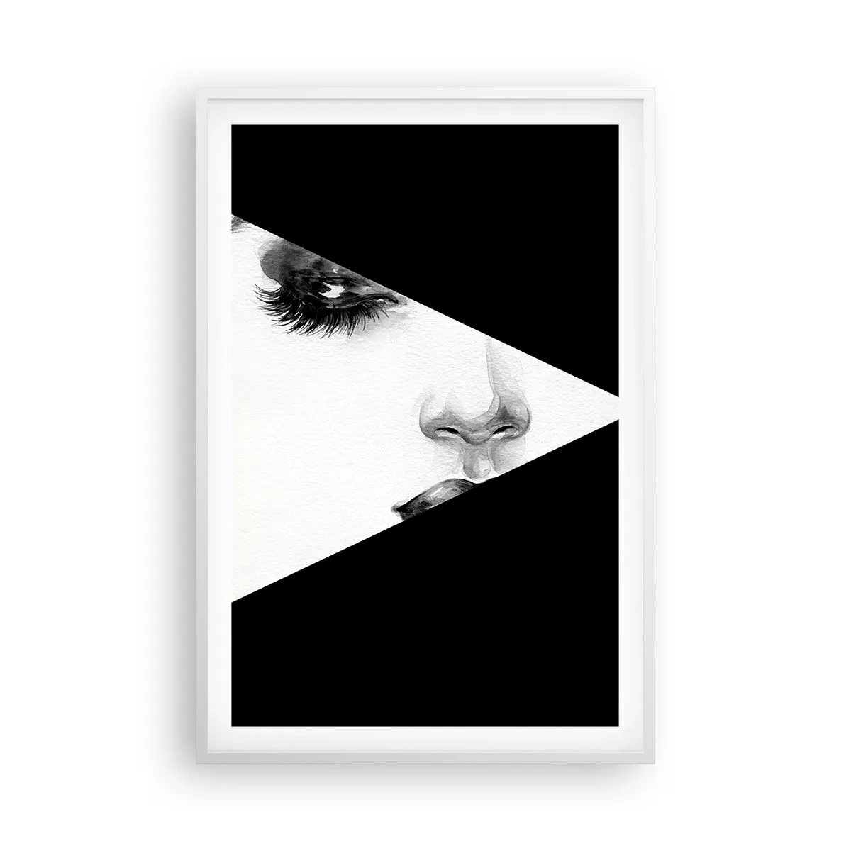 Poster în ramă albă - Mereu nedescoperită - 61x91 cm
