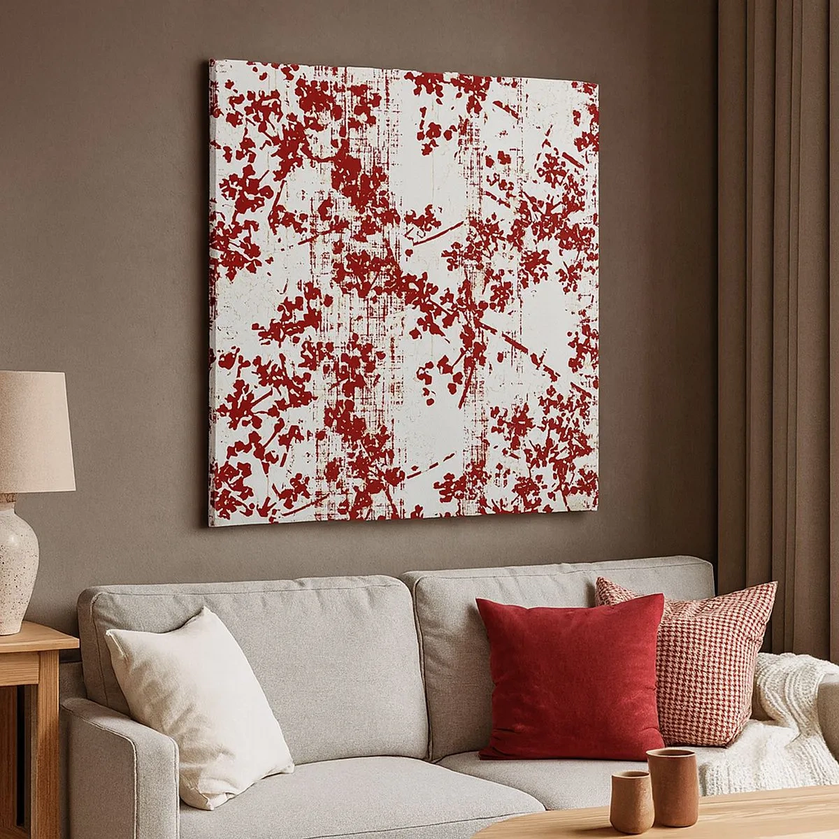 Tablou pe pânză - Ca un percal vechi - 30x30 cm