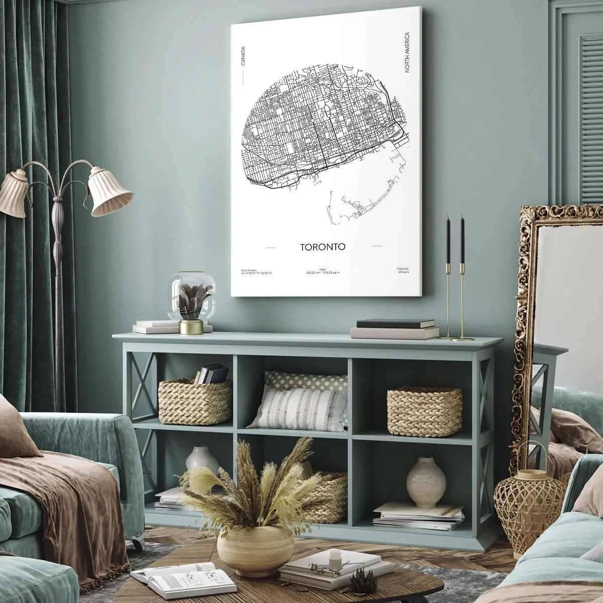 Tablou pe pânză - Anatomia Toronto - 80x120 cm