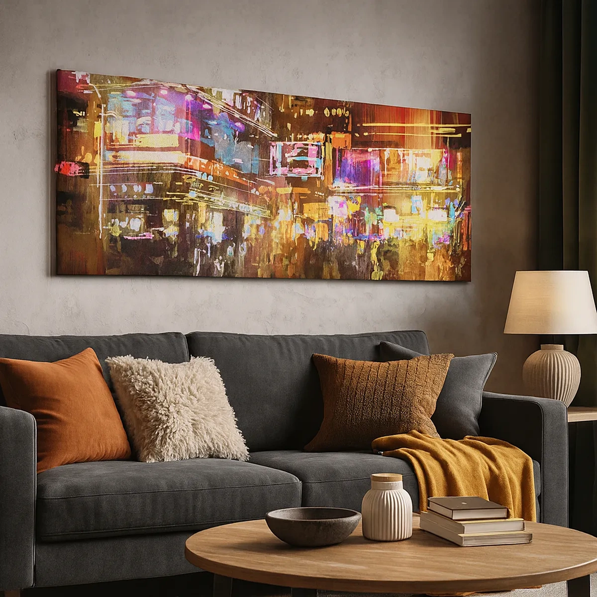 Tablou pe pânză - Într-o mare de lumină - 30x30 cm