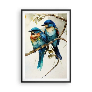 Poster în ramă neagră - Se simte jignit? - 61x91 cm