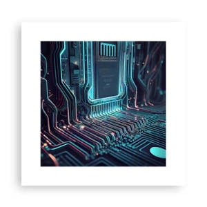Poster - Iată la ce mă gândesc... - 30x30 cm