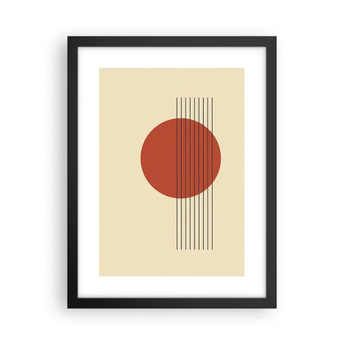 Poster în ramă neagră - În continuare - 30x40 cm