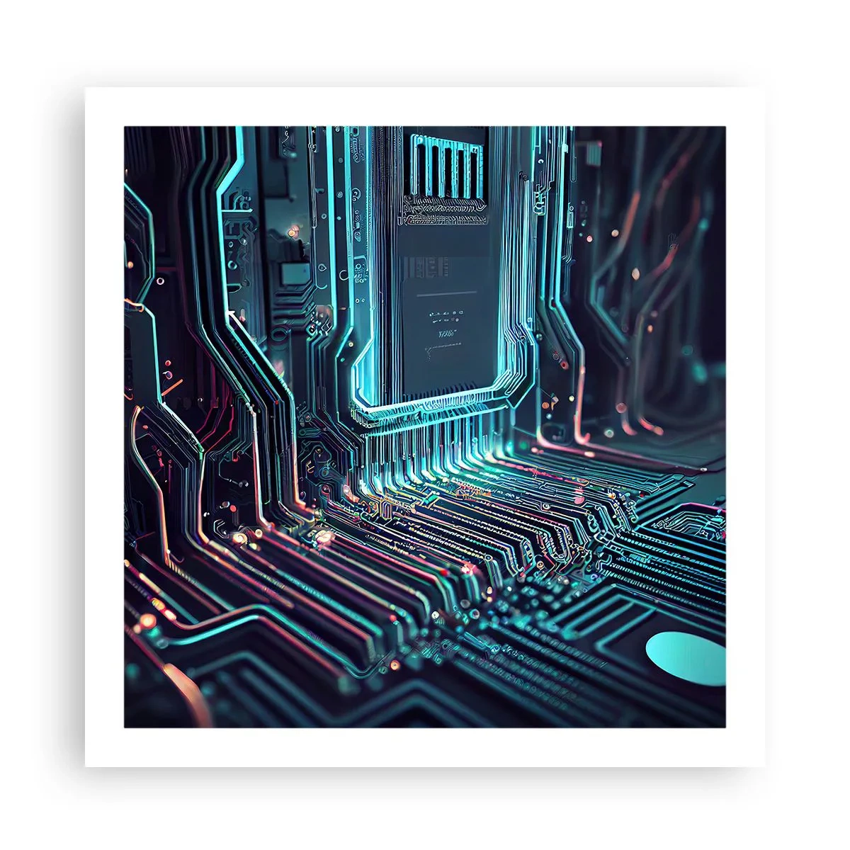 Poster - Iată la ce mă gândesc... - 60x60 cm