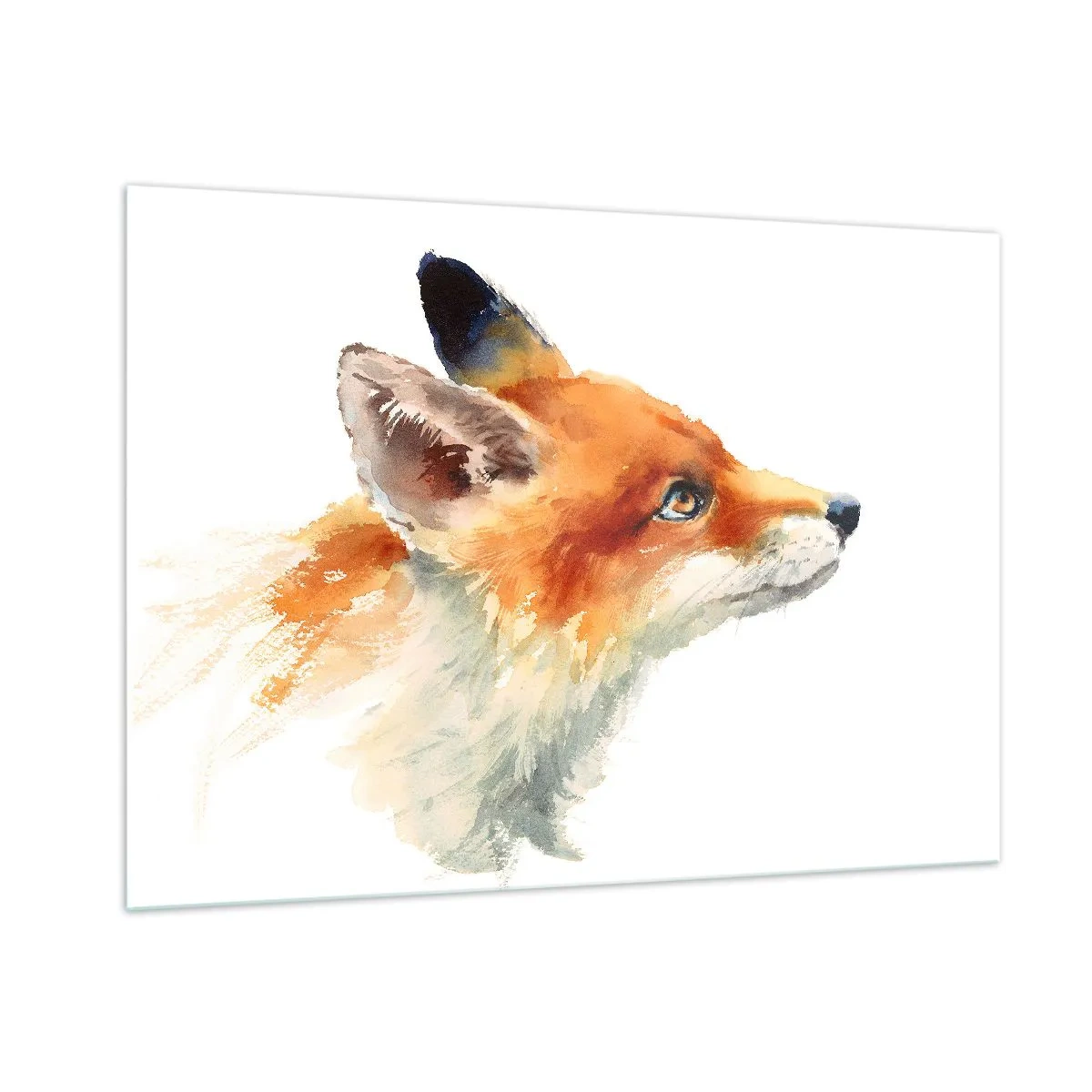 Tablou pe sticlă - Nu poți fi niciodată prea atent - 100x70 cm