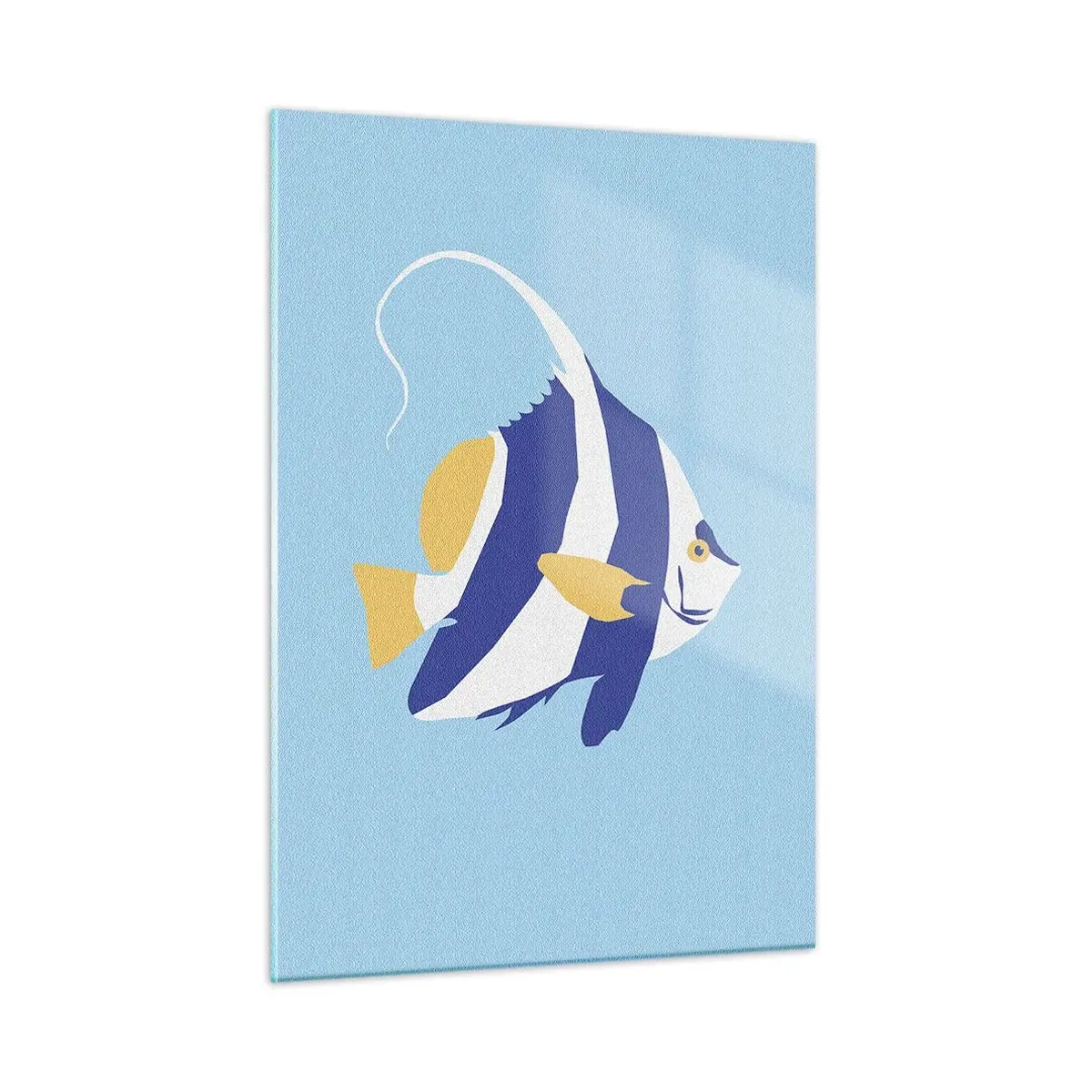 Tablou pe sticlă - Frumoasa din apele tropicale - 50x70 cm