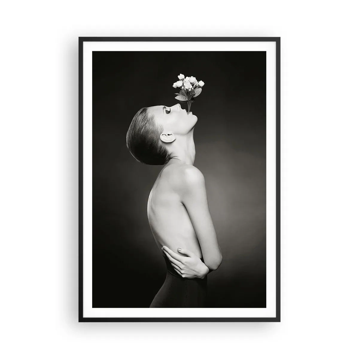 Poster în ramă neagră - Eleganță excentrică - 70x100 cm