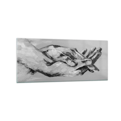 Tablou pe sticlă - Începutul... - 120x50 cm