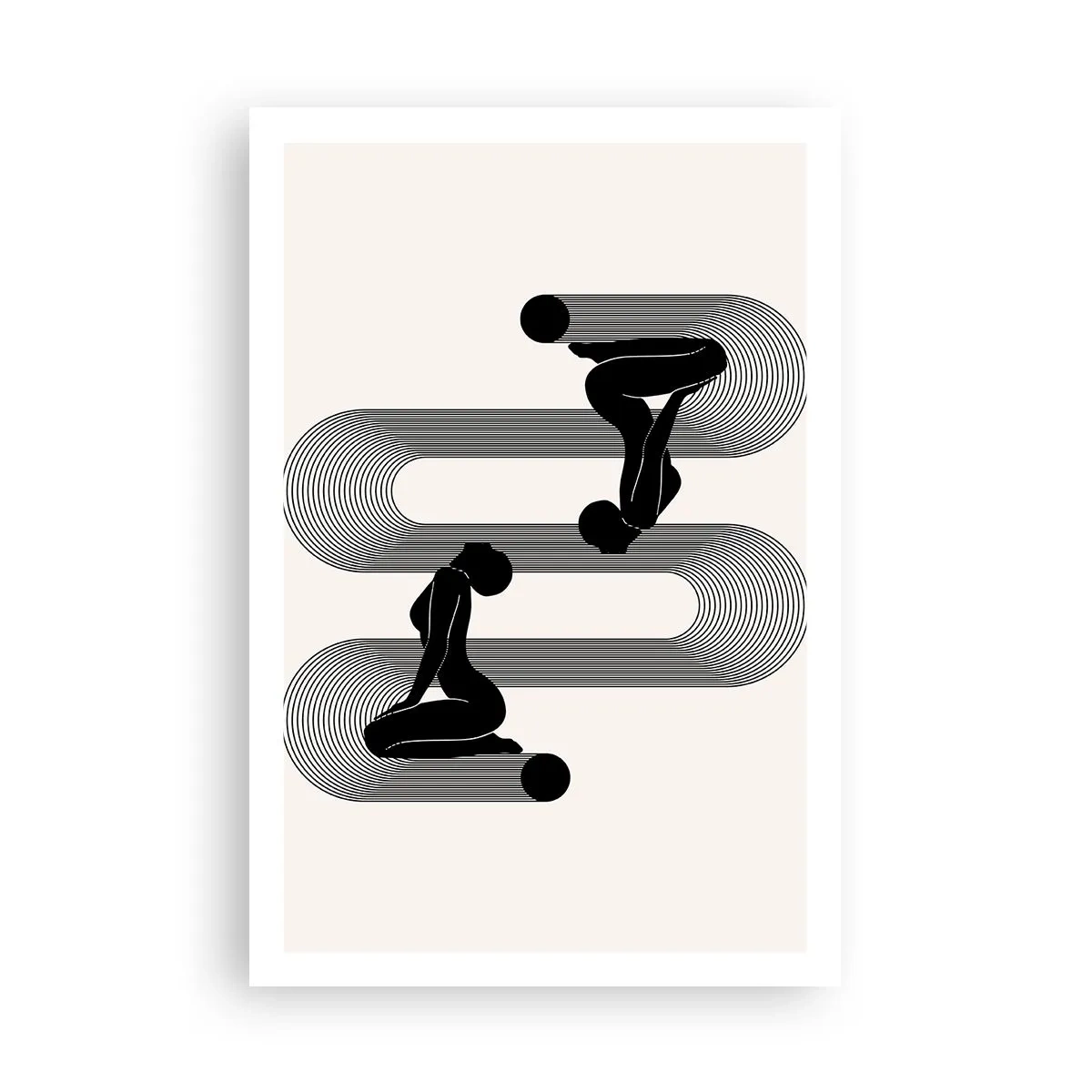 Poster - Simetrie senzuală - 61x91 cm