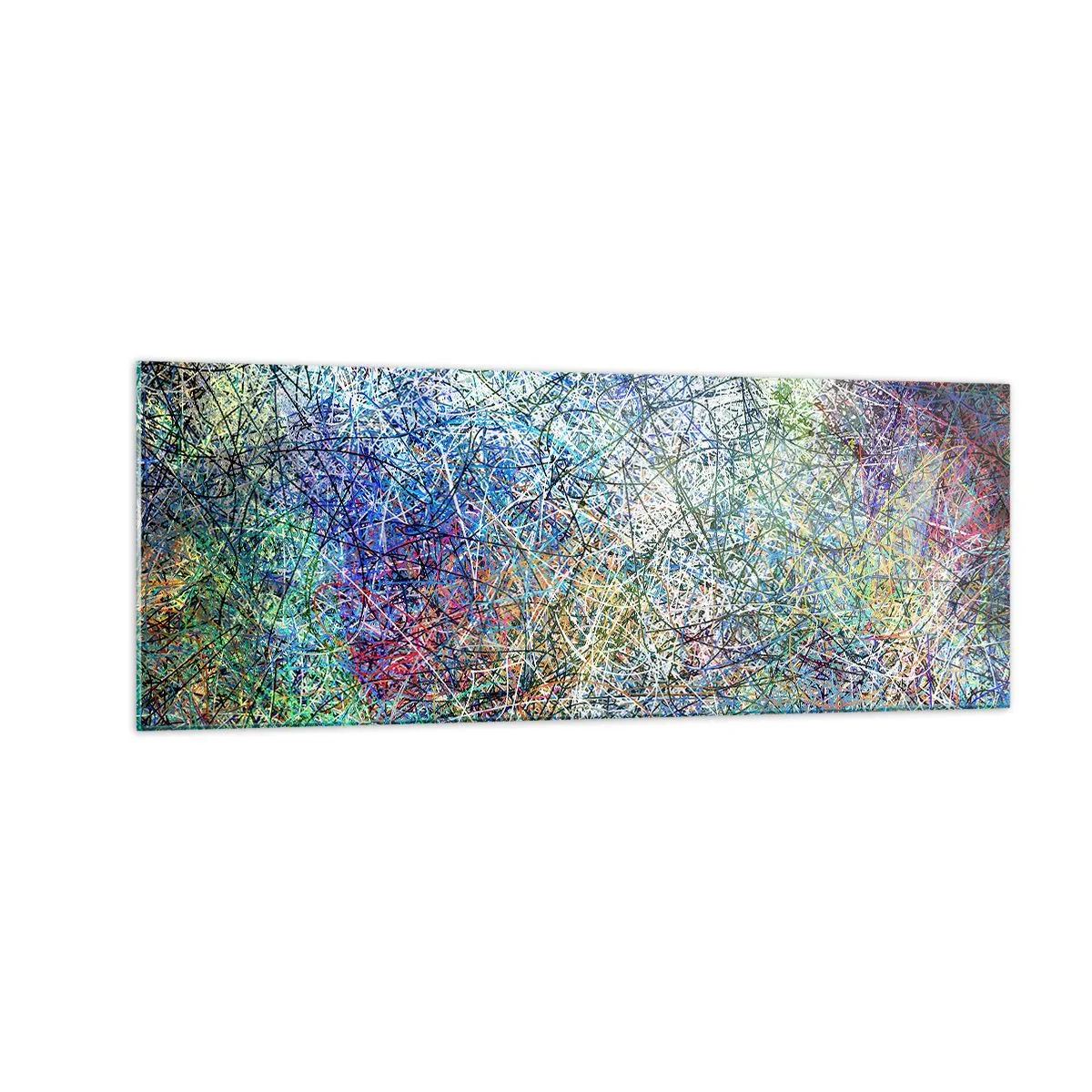 Tablou pe sticlă - Nu este atât de simplu - 140x50 cm