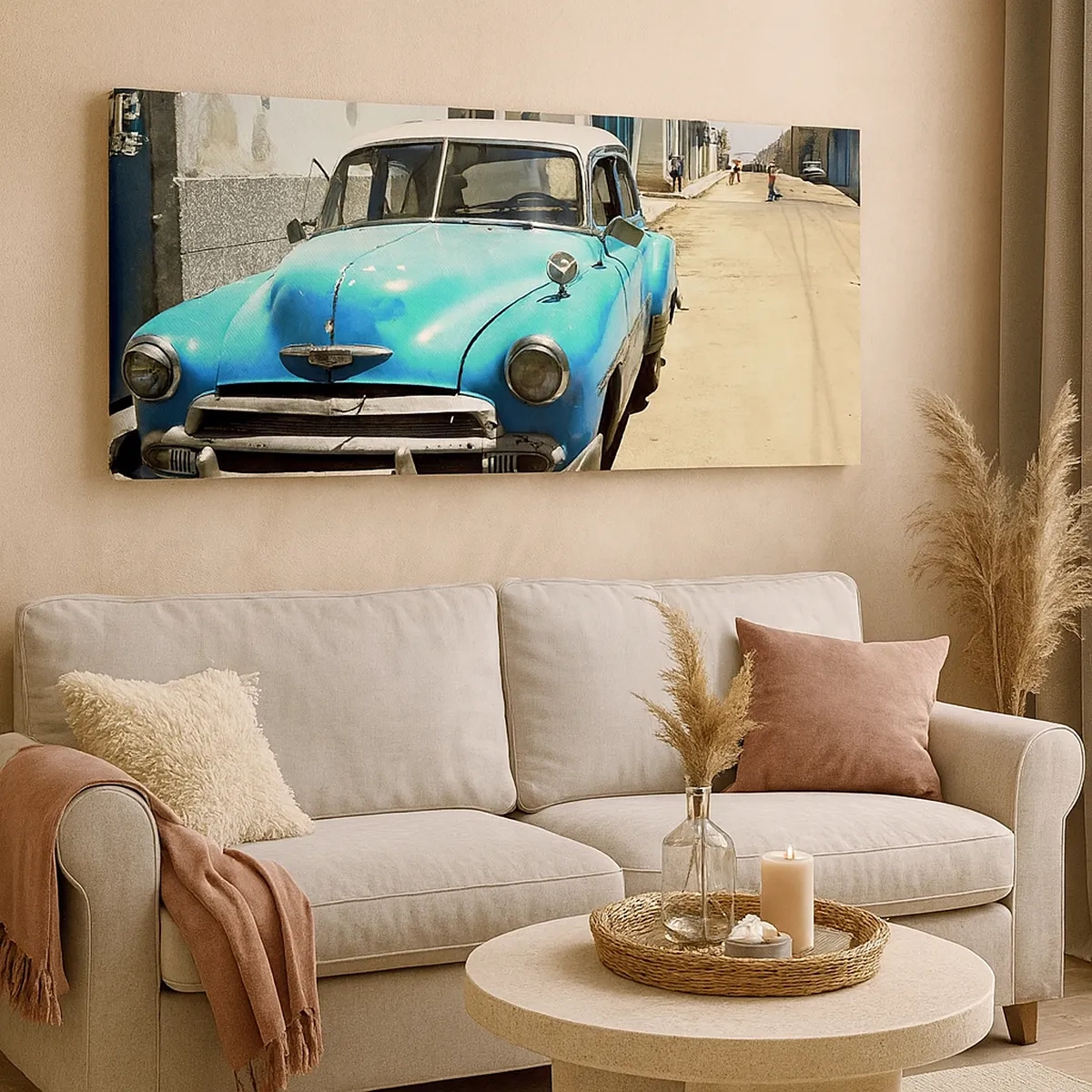 Tablou pe pânză - Eviva Cuba! - 30x30 cm