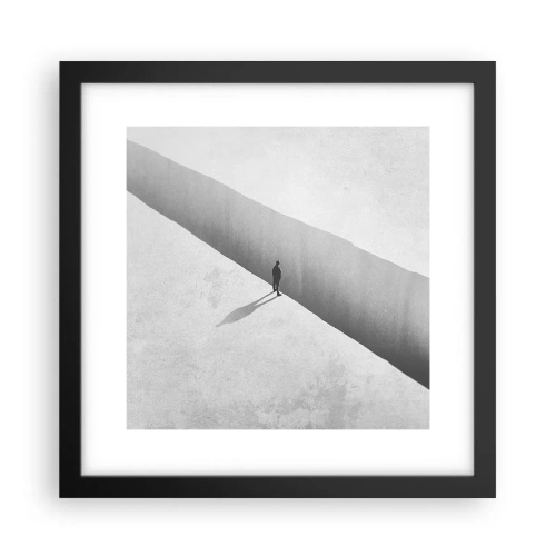 Poster în ramă neagră - Obiectiv clar - 30x30 cm