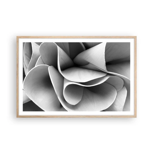 Poster în ramă de stejar deschis - Se întâmplă în spațiu - 91x61 cm