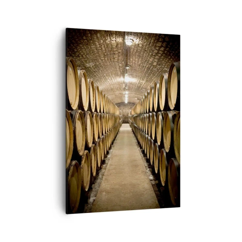 Tablou pe pânză - În pivniță de vin - 70x100 cm