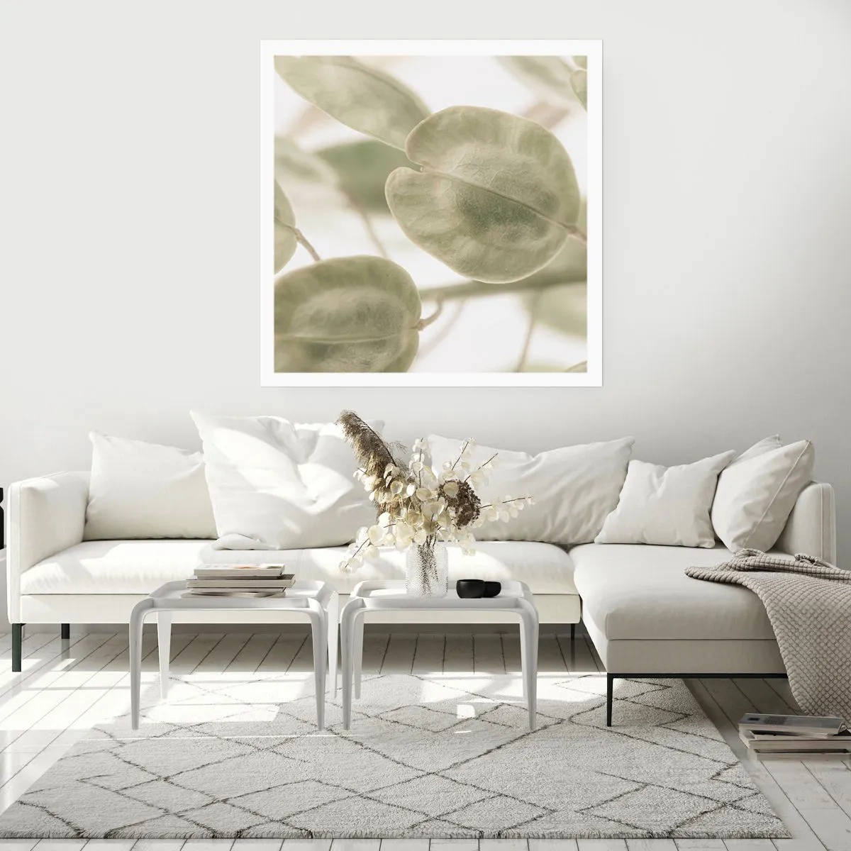 Poster - La început au fost frunzele... - 30x30 cm