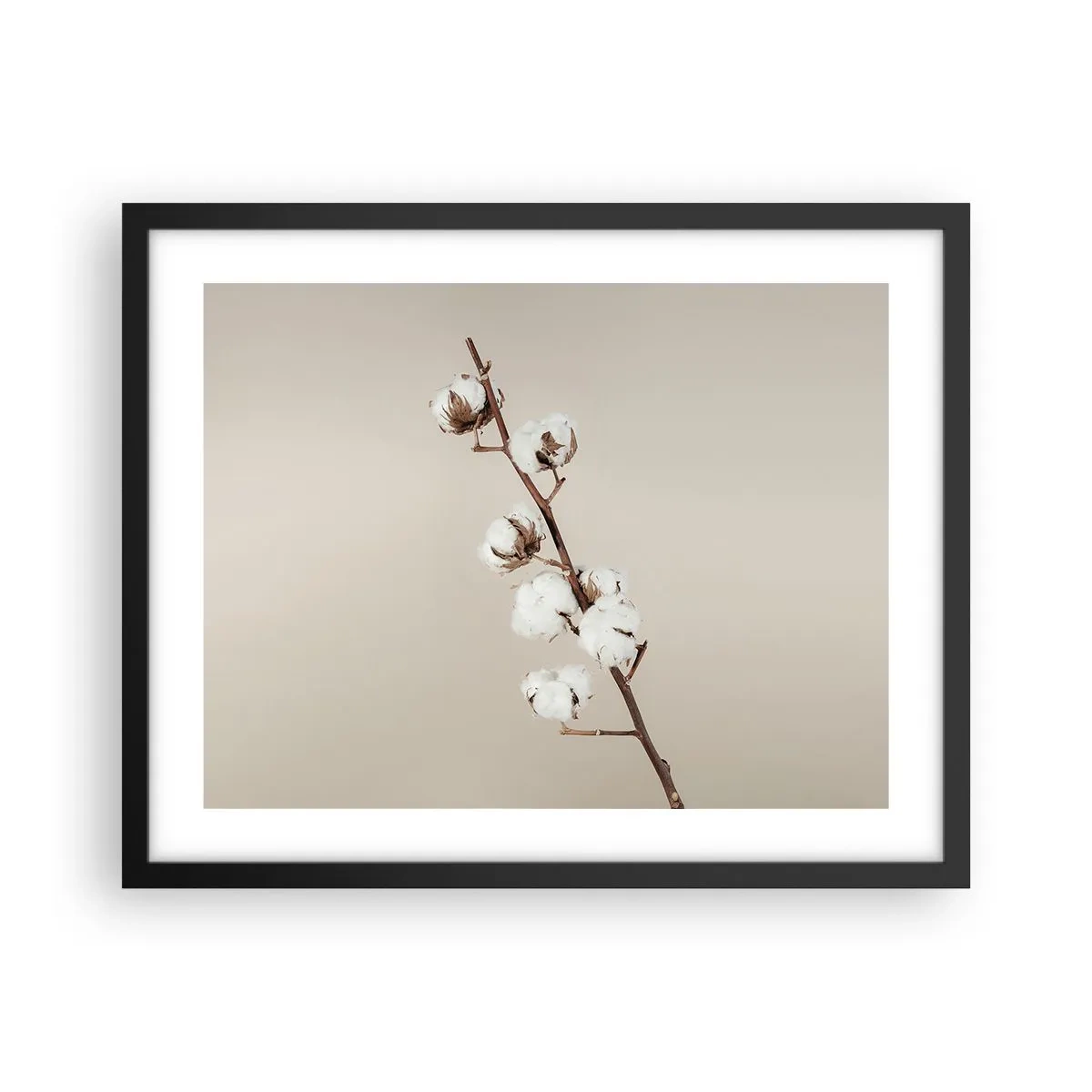 Poster în ramă neagră - La sursa moliciunii - 50x40 cm