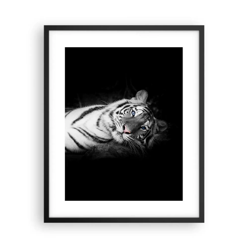 Poster în ramă neagră - Sălbăticie și pace - 40x50 cm