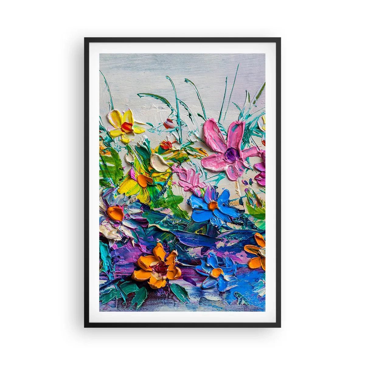 Poster în ramă neagră - Nu este deloc o natură moartă - 61x91 cm