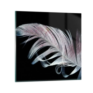 Tablou pe sticlă - Gândește-te la atingere - 30x30 cm