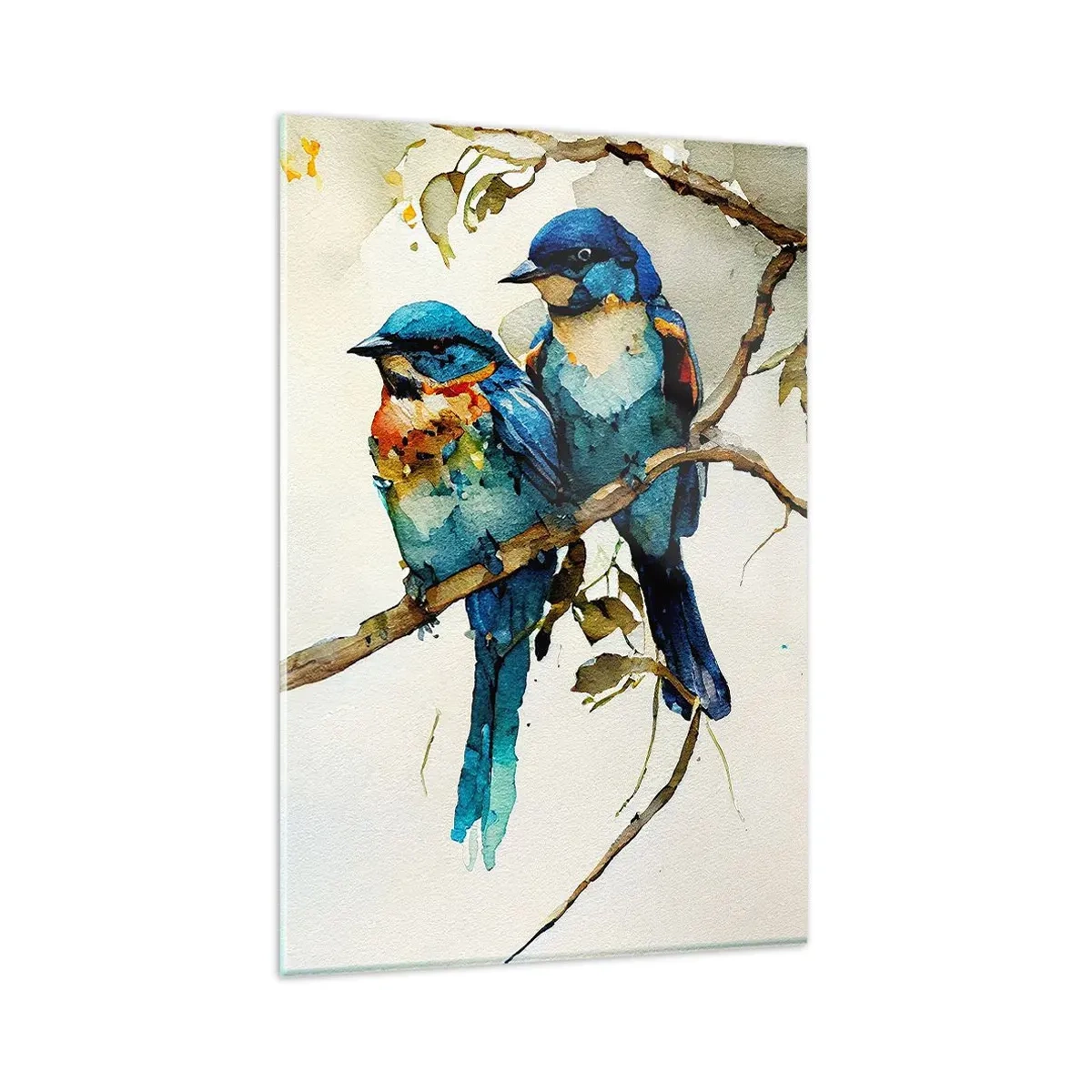 Tablou pe sticlă - Se simte jignit? - 80x120 cm