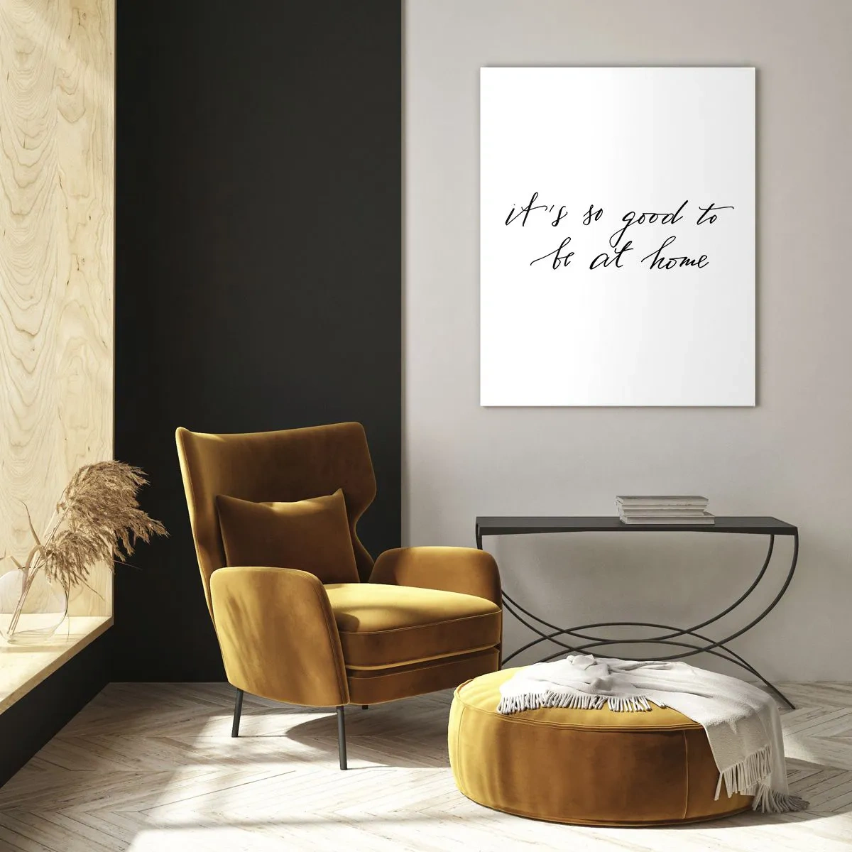 Tablou pe sticlă - Cât de adevărat - 50x70 cm